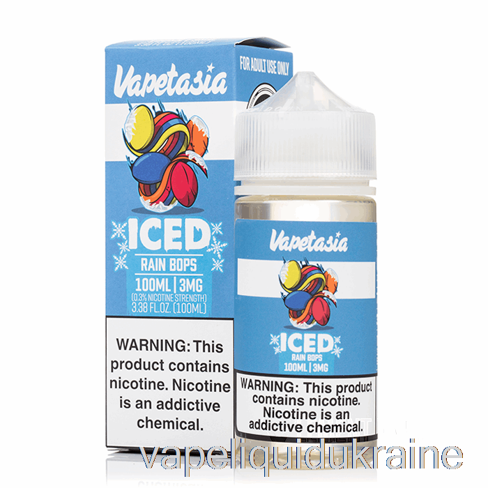 Vape Liquid Ukraine ICED Rain Bops - Vapetasia - 100mL 0mg